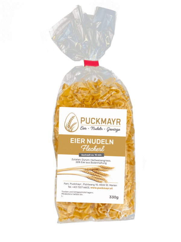 eine Packung Fleckerl Nudeln